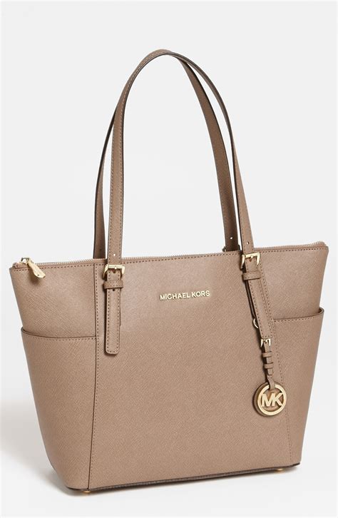 michael kors jet set tote bag black|michael kors tasche beige.